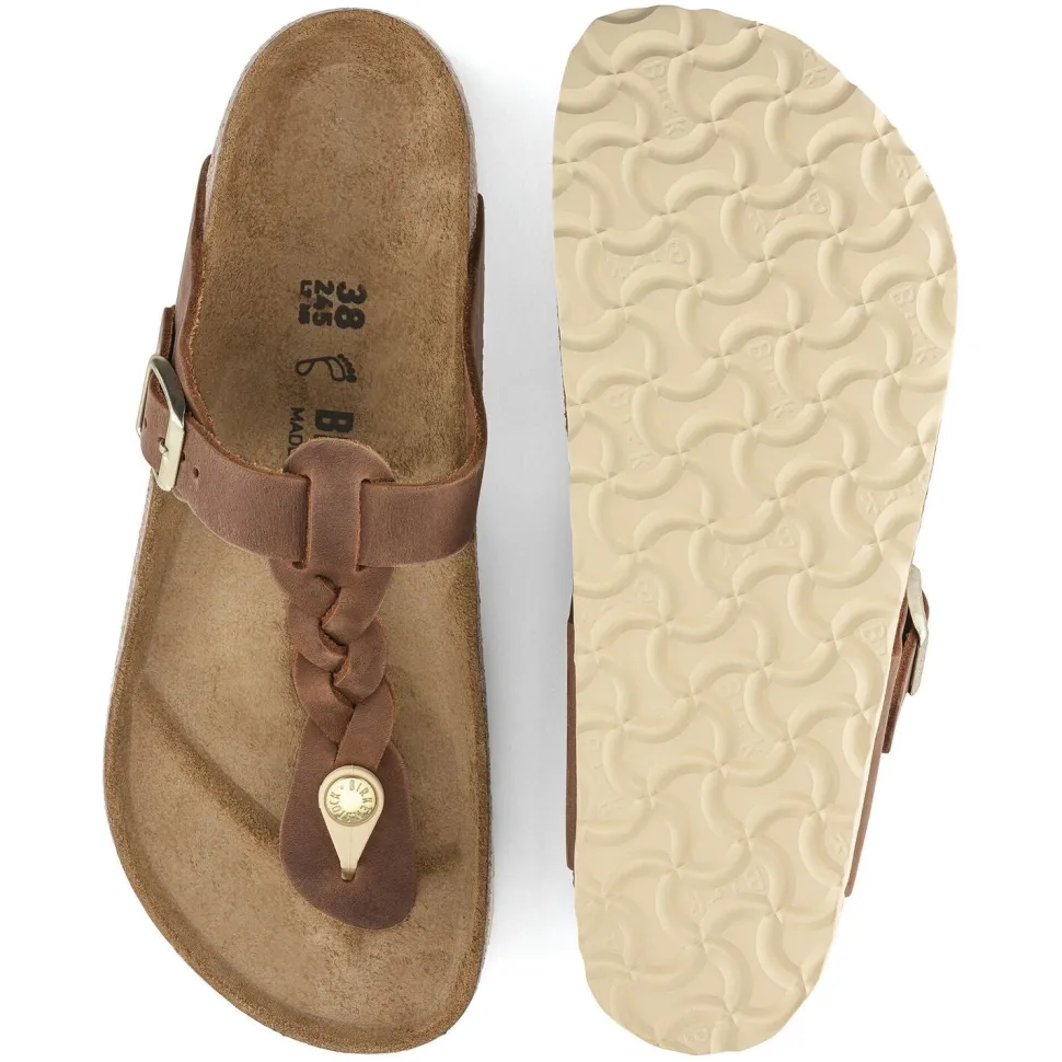 Gizeh Braided - Cognac