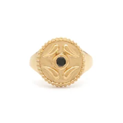 Guardian Ring - Black C.Z.