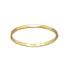 Hammered Stacking Ring
