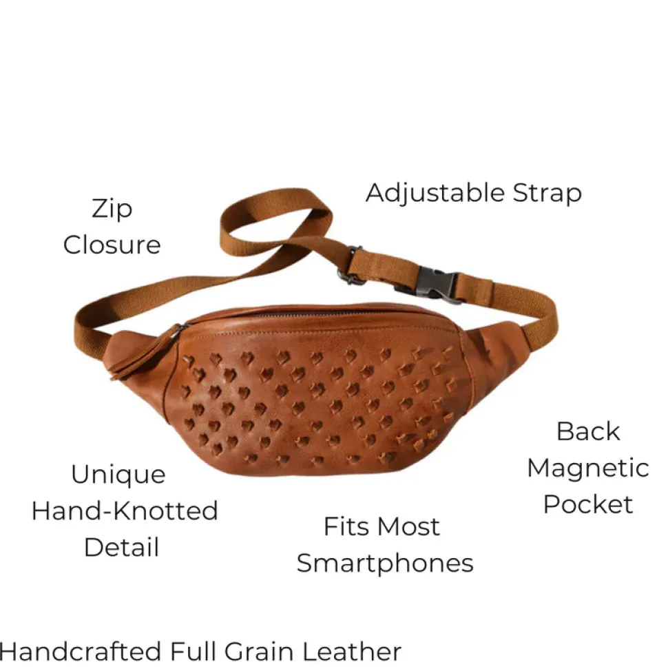 Hayes Fanny Pack - Cognac