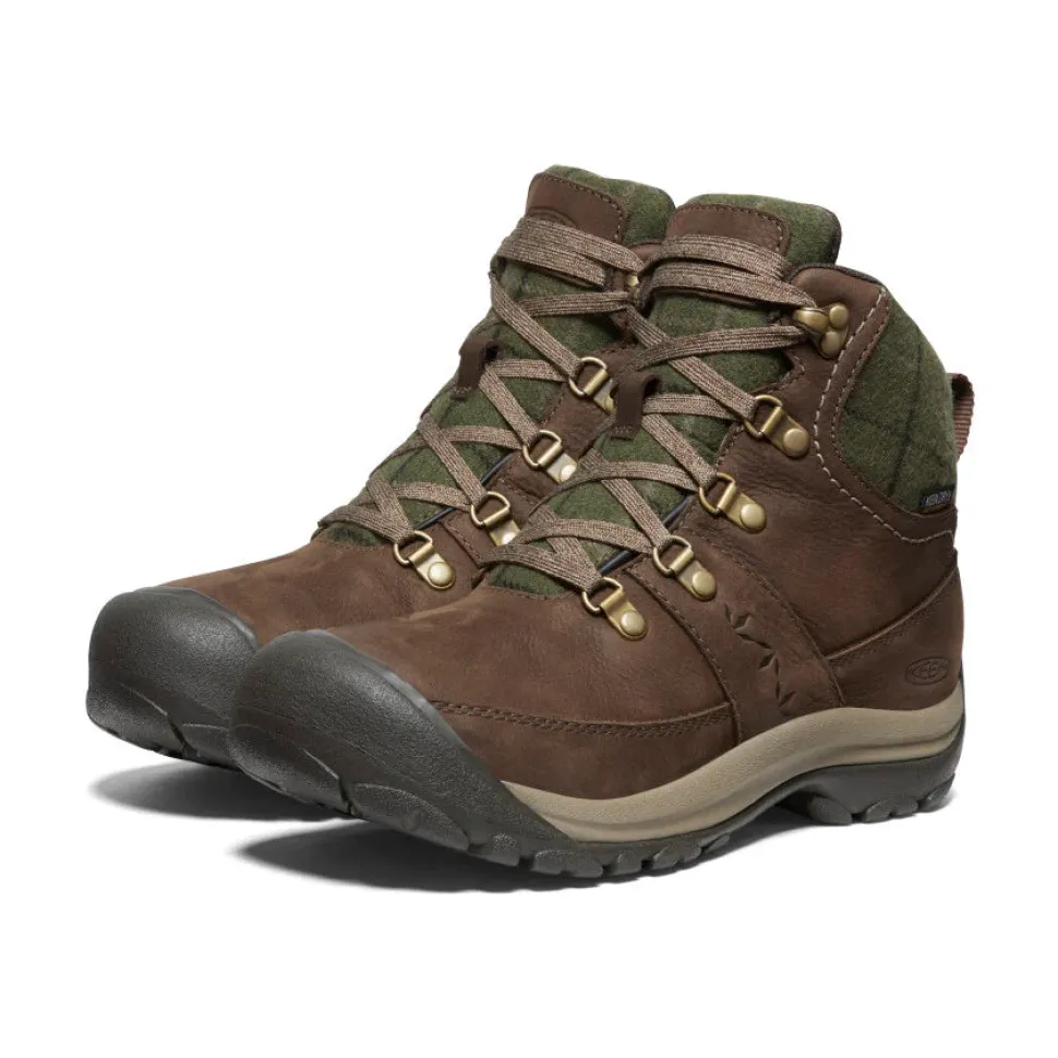 Kaci III Winter Mid - Dark Earth/Green Plaid