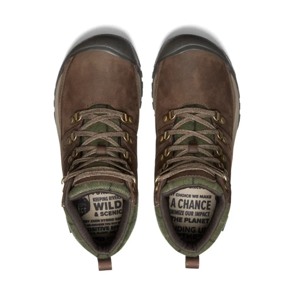 Kaci III Winter Mid - Dark Earth/Green Plaid