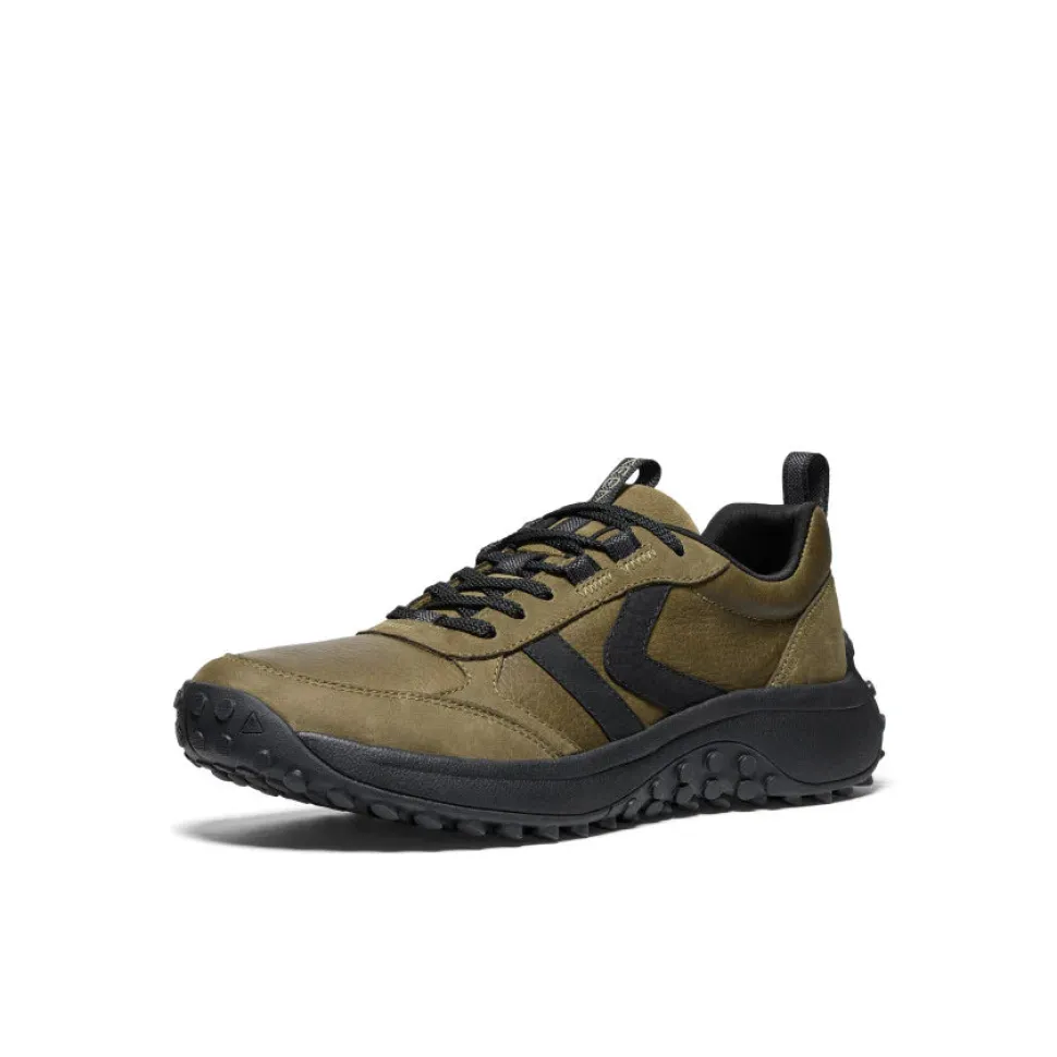 KS86 Leather - Dark Olive/Black