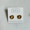 LEVI Interlocking Rings Stud Earrings