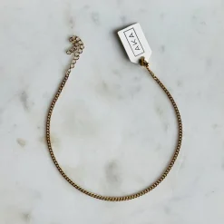 Mini Curb Chain Anklet