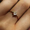 Mini Diana Ring - Moonstone
