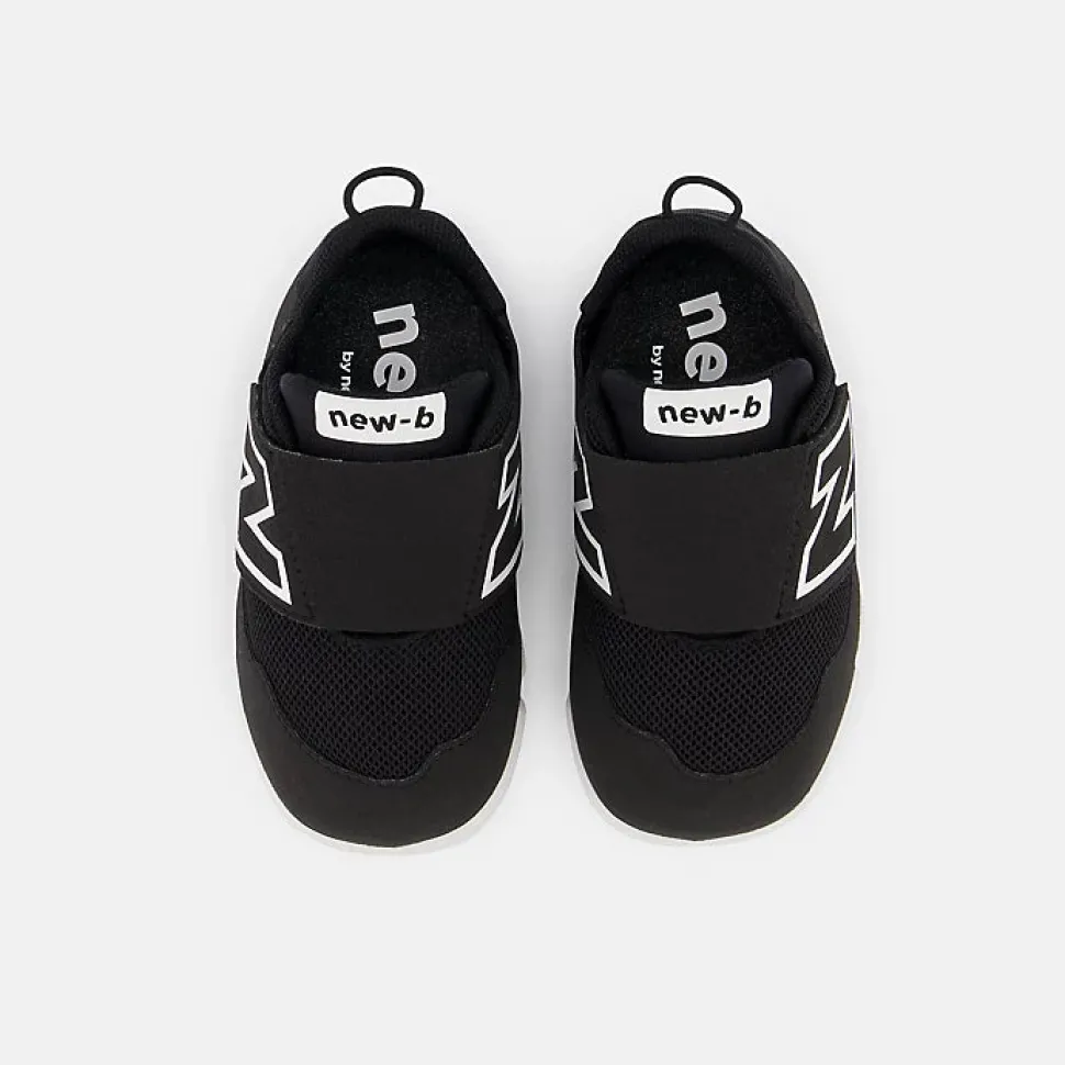 NEW-B Hook & Loop - Black with White