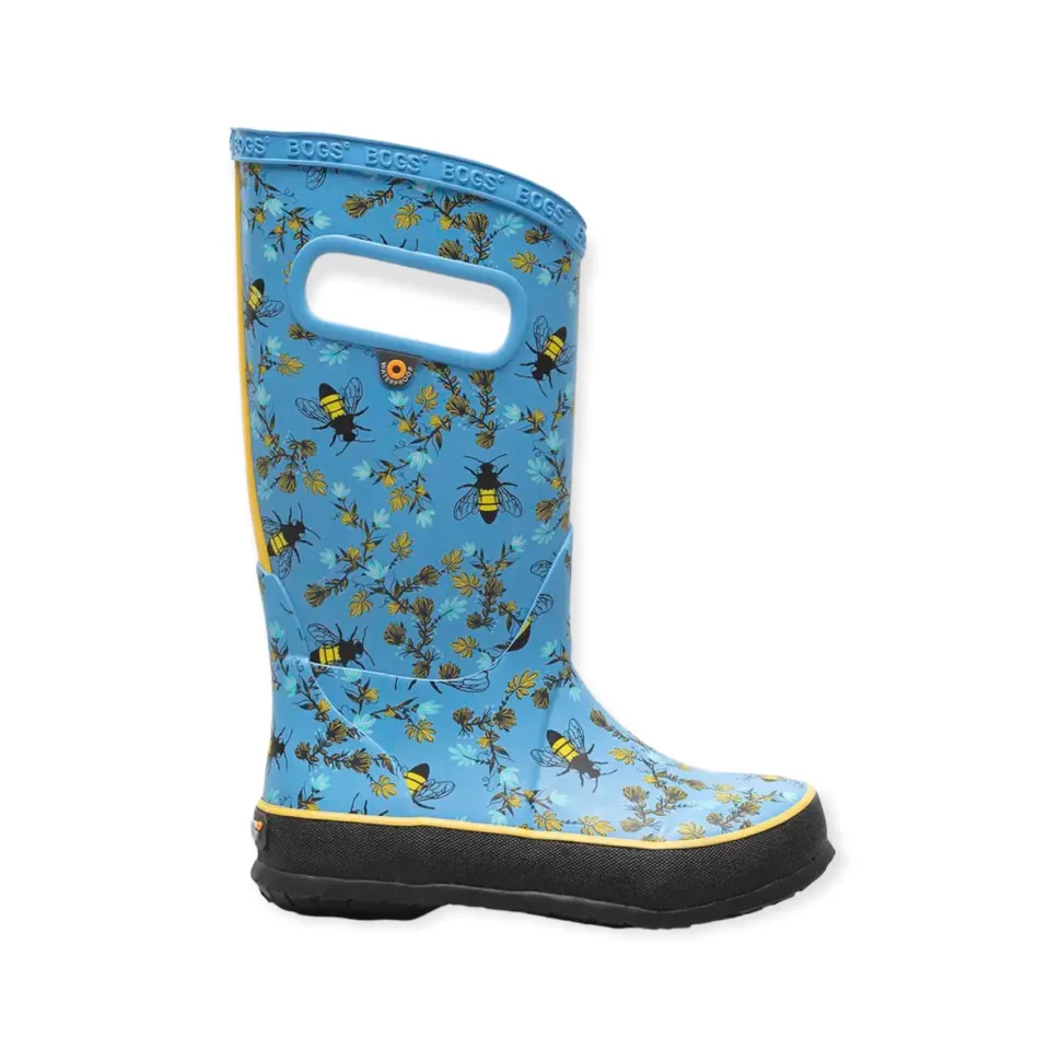 Rainboot Bees - Azure