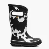 Rainboot Cow - Black and White