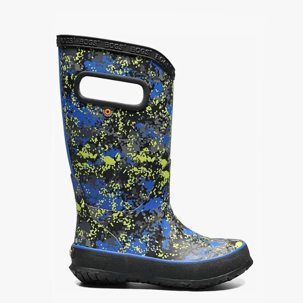 Rainboot Microcamo - Blue Multi