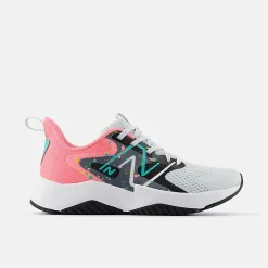 Rave Run v2 - Quartz Grey with Ultra Pink