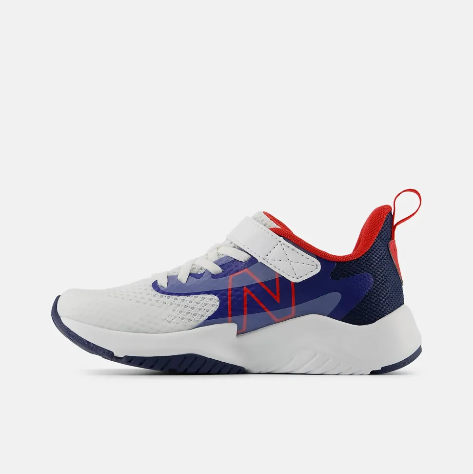 Rave Run v2 Bungee Lace with Top Strap - Team Royal with White