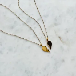 RAYA BFF Heart Necklace - Gold