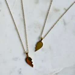 RAYA BFF Heart Necklace - Gold