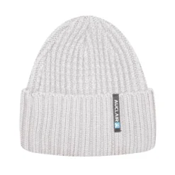 Ridge Cuff Knit Toque - White