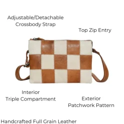 Sadie Crossbody - Oat Patch