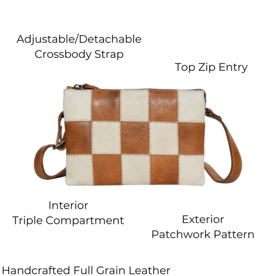 Sadie Crossbody - Oat Patch