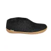 Shoe with Honey Rubber - Charcoal