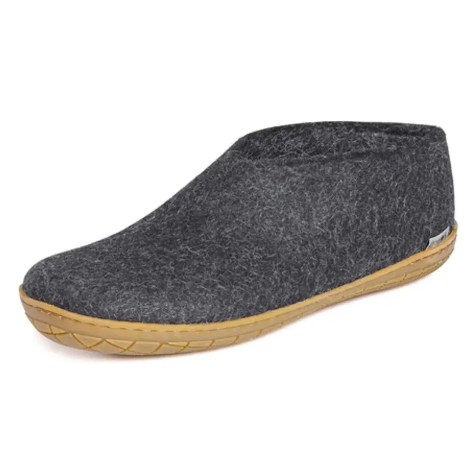 Shoe with Honey Rubber - Charcoal