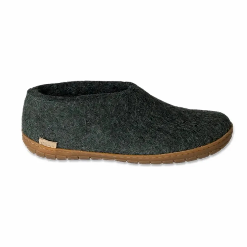 Shoe with Honey Rubber - Forest
