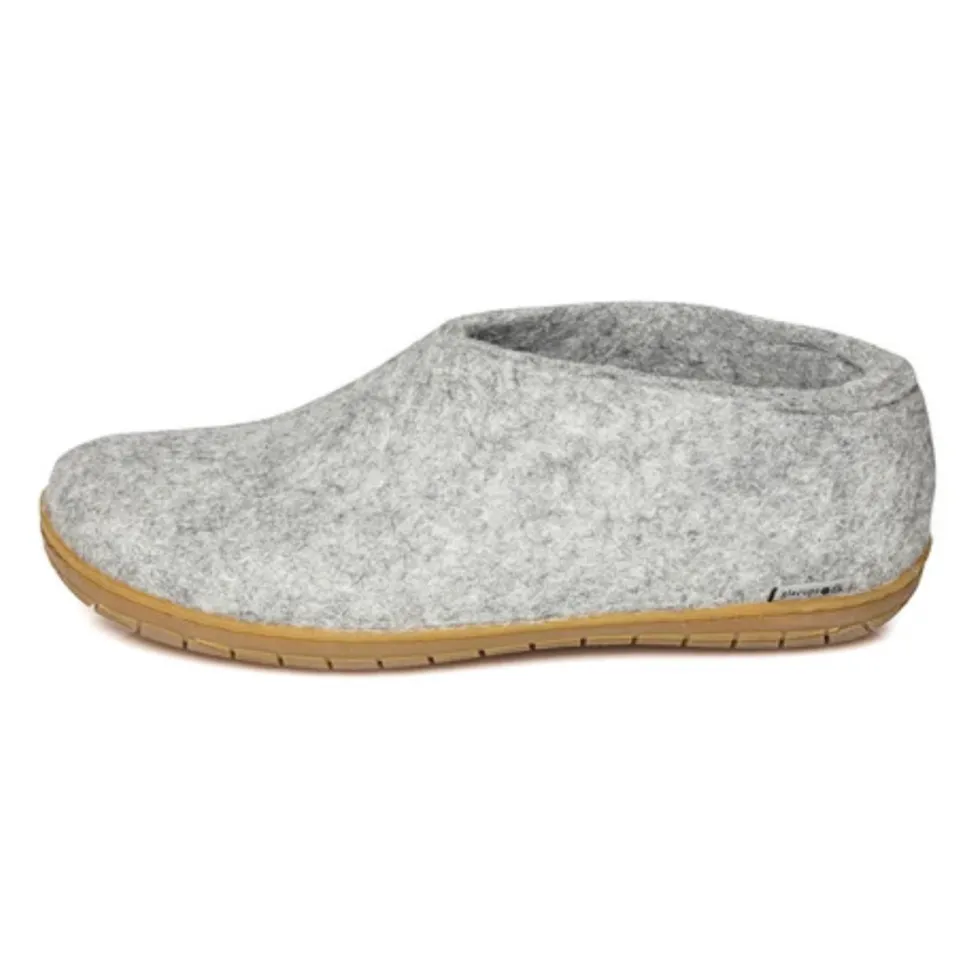 Shoe with Honey Rubber - Grey