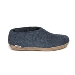 Shoe with Leather Sole - Denim