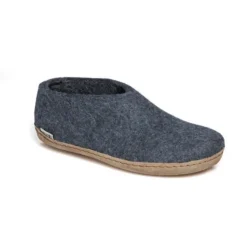 Shoe with Leather Sole - Denim