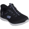 Slip-ins Waterproof: Summits - Best Choice - Black/Light Blue