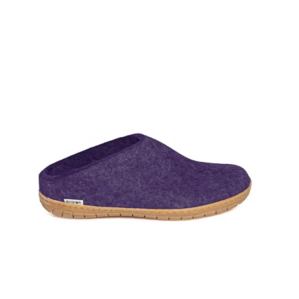 Slip-on with Honey Rubber - Purple