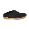 Slip-on with Honey Rubber - Charcoal