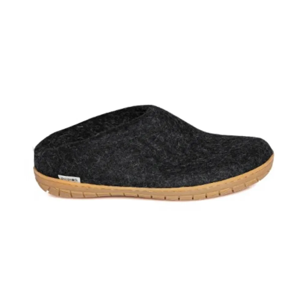 Slip-on with Honey Rubber - Charcoal