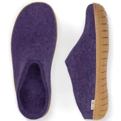 Slip-on with Honey Rubber - Purple