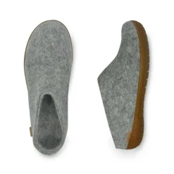 Slip-on with Honey Rubber - Grey