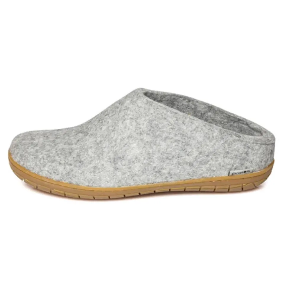 Slip-on with Honey Rubber - Grey
