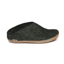 Slip-on with Leather Sole - Forest