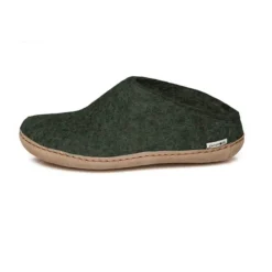 Slip-on with Leather Sole - Forest