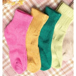 Solid Quarter Sporty Socks - Taupe Mix
