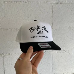 Speedy Creek Hat - White/Black