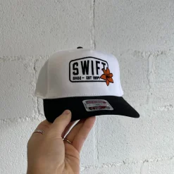 Tiger Lily Hat - White/Black