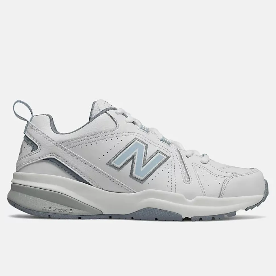 608v5 - White with Light Blue