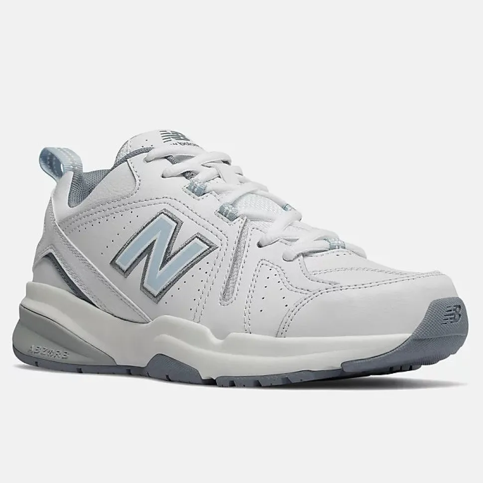 608v5 - White with Light Blue
