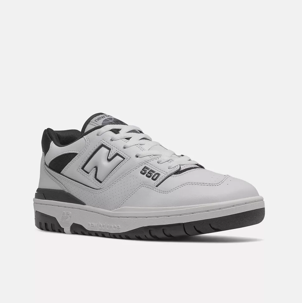 550 - White with Black