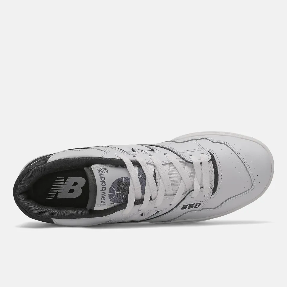 550 - White with Black