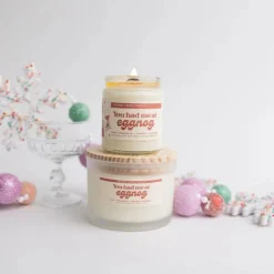 Wood Wick Jar Candle 8 oz - You Had Me at Eggnog